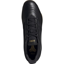 Chaussures de football adidas Predator 19.4 In Sala noir F35633 1