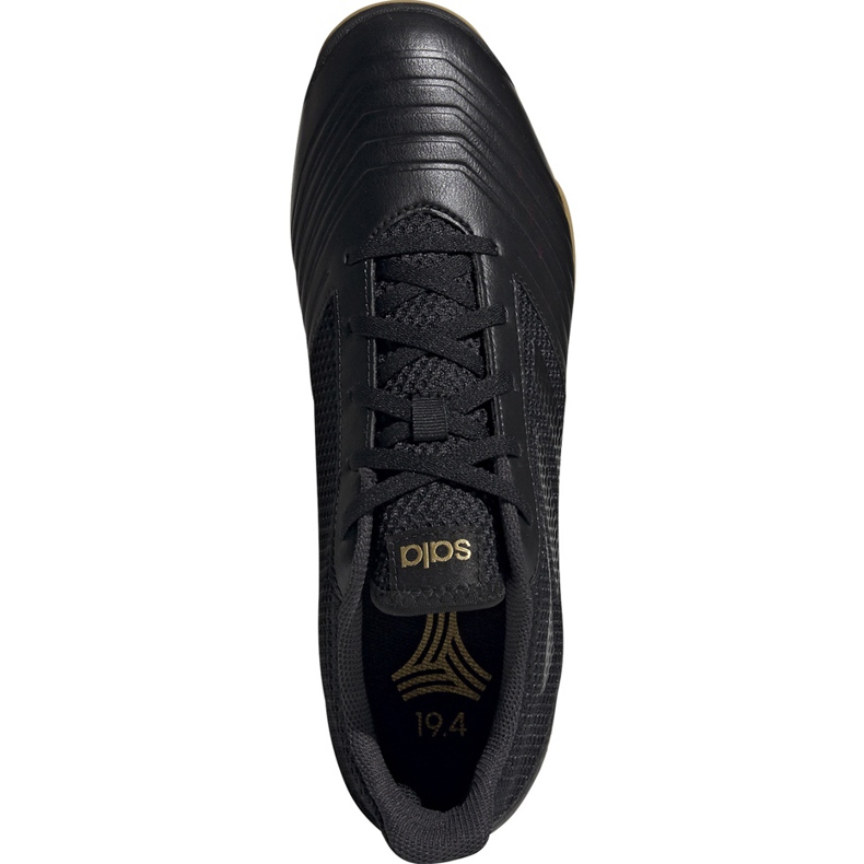 Chaussures de football adidas Predator 19.4 In Sala noir F35633 le noir le noir 1 Chaussures de football adidas Predator 19.4 In Sala noir F35633 le noir le noir 1