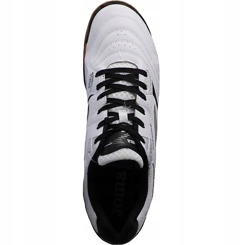 Chaussures de football Joma Maxima 902 Sala En noir et blanc multicolore blanche 1