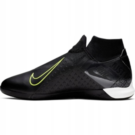 Nike Phantom Vsn Academy Df Ic AO3267 007 chaussures de football noir noir 1