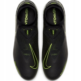 Nike Phantom Vsn Pro Df Fg AO3266 007 chaussures de football noir noir 1