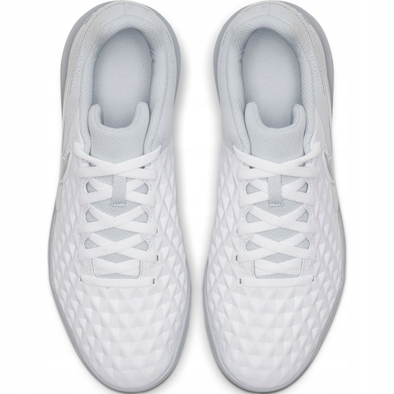 Nike Tiempo Legend 8 Club Ic Junior AT5882 100 chaussures de football blanc blanc 1