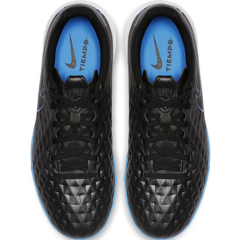 Nike Tiempo Legend 8 Academy Tf Junior AT5736 004 chaussure de football noir noir 1