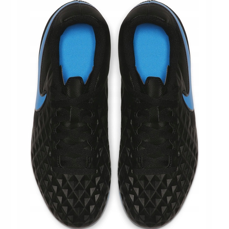 Nike Tiempo Legend 8 Club FG / MG Junior AT5881 004 chaussures de football noir noir 1