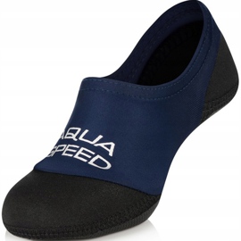Chaussettes de natation Aqua-speed Neo, bleu marine col.10 1
