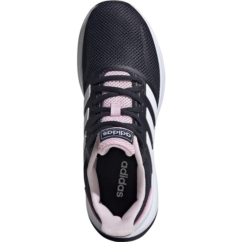 Chaussures de course pour femmes Adidas Falcon EF0152 noir rose 1
