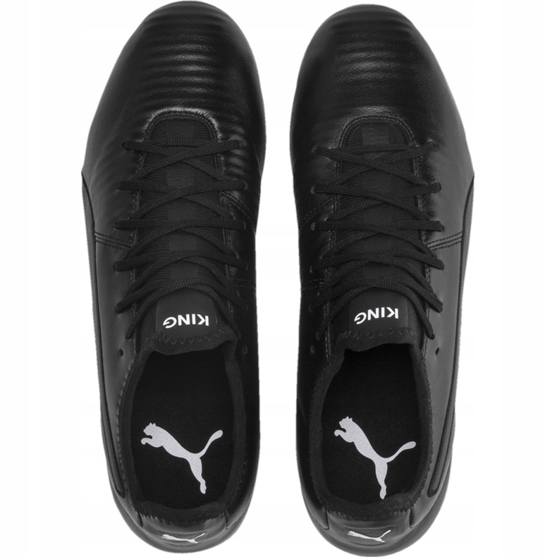 Chaussures de football Puma King Pro Fg noir 105608 01 le noir le noir 1