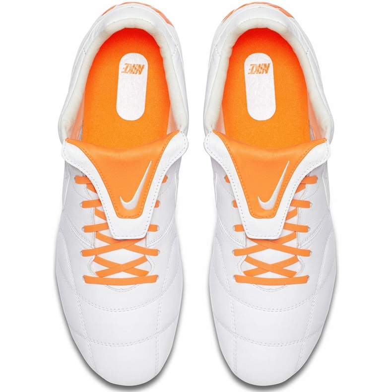 Nike The Premier Ii Fg 917803 181 chaussures de football bleu marin blanche 1