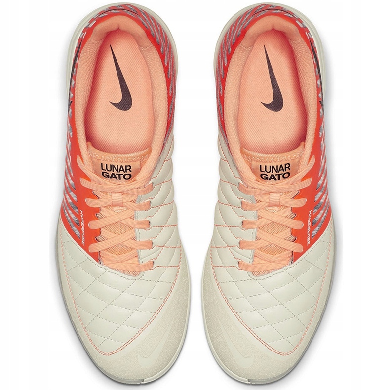 Nike LunarGato Ii 580456 128 chaussures de football noir orange 1