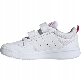 Adidas Tensaur C blanc chaussures pour enfants EF1097 blanche rose 1