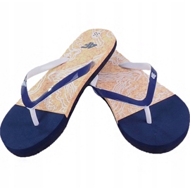 Chaussons femme 4F bleu marine foncé H4L19 KLD003 30S 1