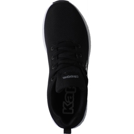 Chaussures Kappa Banjo 1.2 noir et blanc 242703 1110 blanche le noir 1