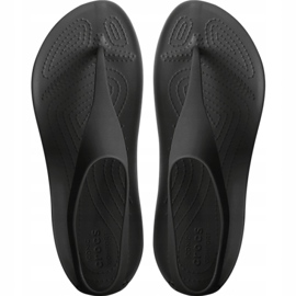 Sandales femme Crocs Serena Flip W noir 205 468 060 le noir 1