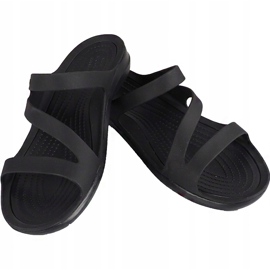 Chaussons pour femmes Crocs Swiftwater Sandal W noir 203998 060 1