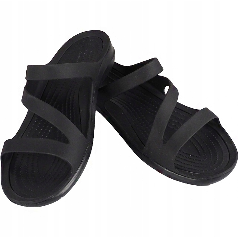 Chaussons pour femmes Crocs Swiftwater Sandal W noir 203998 060 1