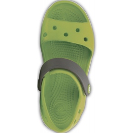Sandales Crocs pour enfants Crocband Sandal Kids vert et gris 12856 3K9 1 Sandales Crocs pour enfants Crocband Sandal Kids vert et gris 12856 3K9 1