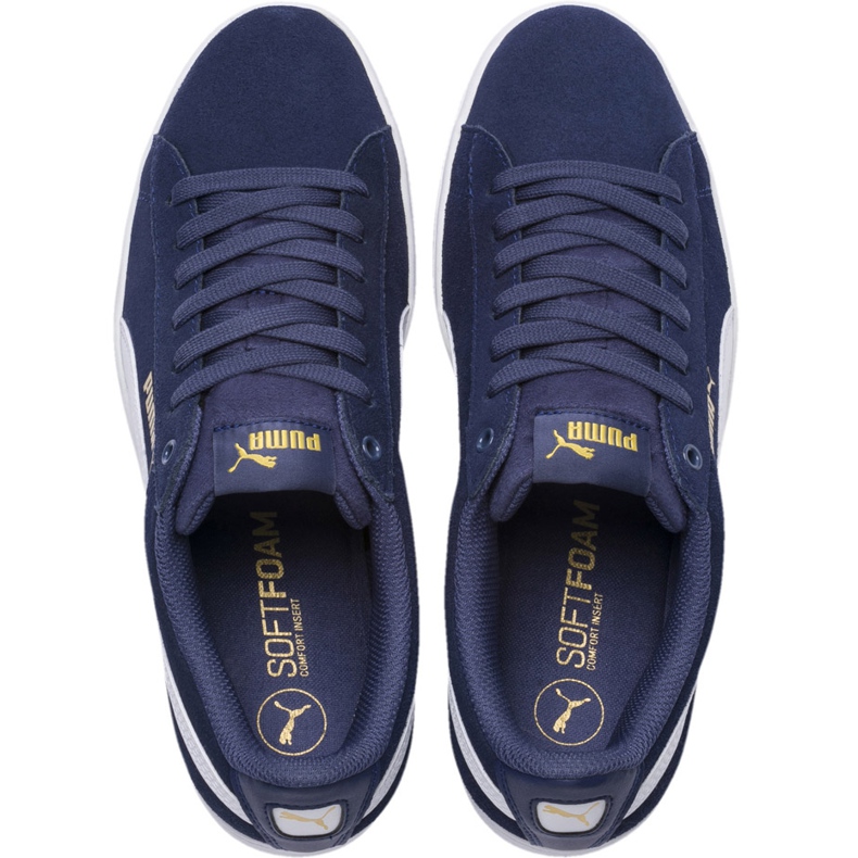 Chaussures femme Puma Vikky bleu marine 362624 22 1