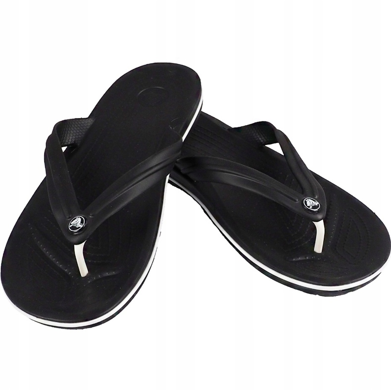 Chaussons Crocs Crocband Flip noir 11033 001 1