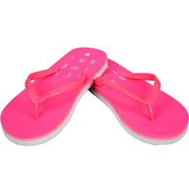 Chaussons fille 4F J4L19 JKLD201 63N corail néon rose 1