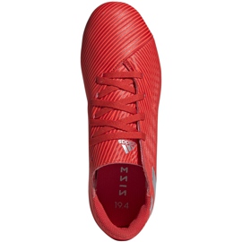 Adidas Nemeziz 19.4 FxG Jr rouge chaussures de football F99948 1 Adidas Nemeziz 19.4 FxG Jr rouge chaussures de football F99948 1