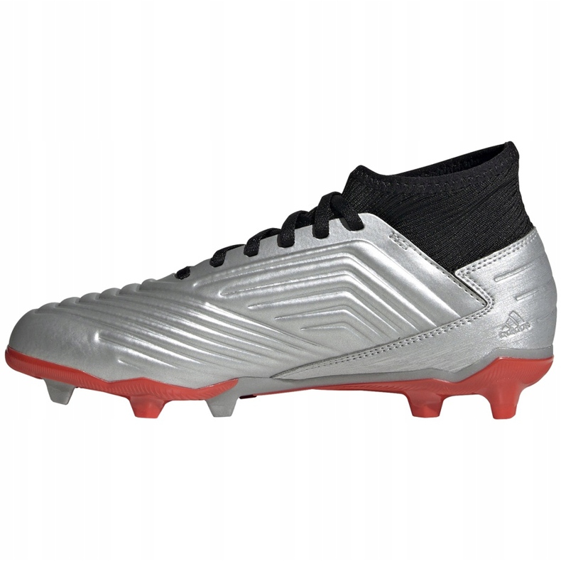 Chaussures de football adidas Predator 19.3 Fg Jr argent G25795 multicolore 1 Chaussures de football adidas Predator 19.3 Fg Jr argent G25795 multicolore 1