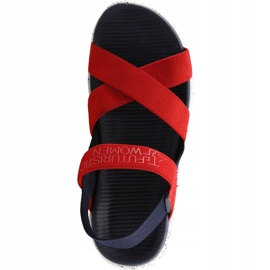 Sandales femme 4F rouge H4L19 SAD002 62S 1