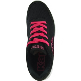 Kappa Follow chaussures pour femmes noir et rose 242495 1122 le noir 1