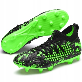Chaussures de foot Puma Future 19.3 Netfit Fg Ag 105539 04 multicolore noir 1