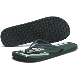 Pantoufles Puma Epic Flip V2 360248 27 pour hommes vert 3