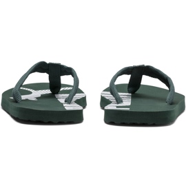 Pantoufles Puma Epic Flip V2 360248 27 pour hommes vert 6