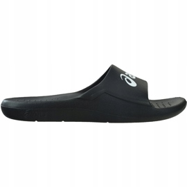 Chaussons Asics noirs pour hommes AS001 P70NS-9001 le noir 2