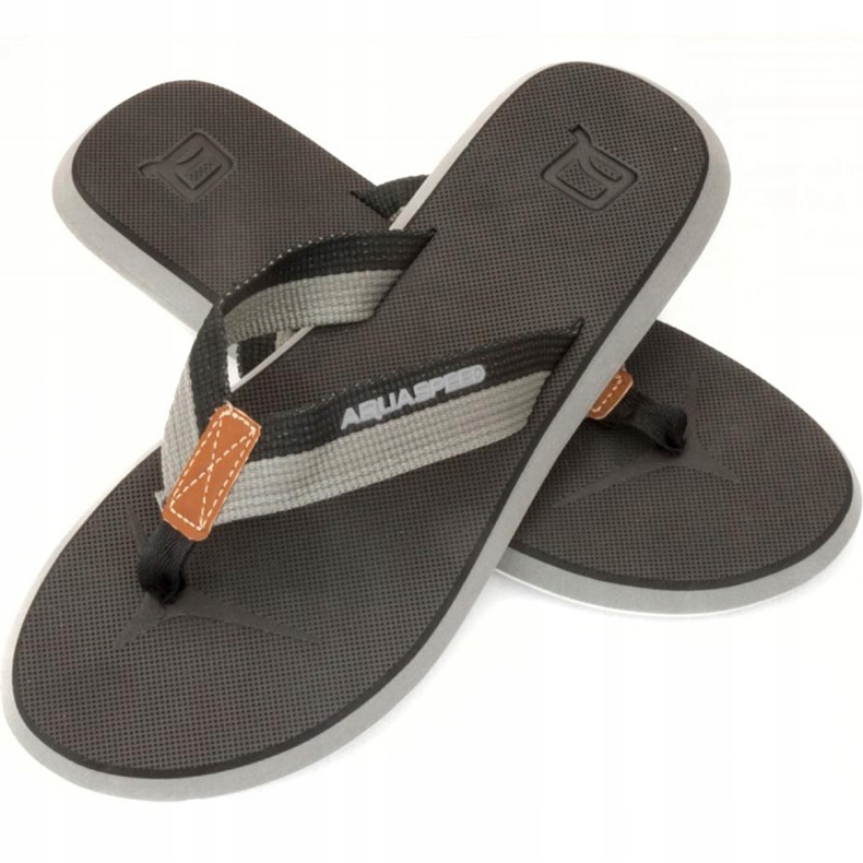 Chaussons de piscine homme Aqua-Speed Lagos col 07 le noir 1 Chaussons de piscine homme Aqua-Speed Lagos col 07 le noir 1