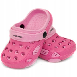 Chaussons piscine enfant Aqua-speed Lido col 03 rose 1 Chaussons piscine enfant Aqua-speed Lido col 03 rose 1
