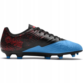 Puma One 19.4 Fg Ag 105492 01 chaussures de football noir noir 1