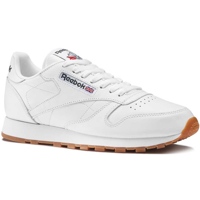 Chaussures pour hommes Reebok Cl Lthr blanc 49799 1