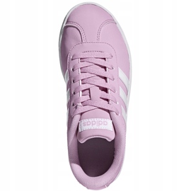 Adidas Vl Court 2.0 K rose chaussures DB1517 1 Adidas Vl Court 2.0 K rose chaussures DB1517 1