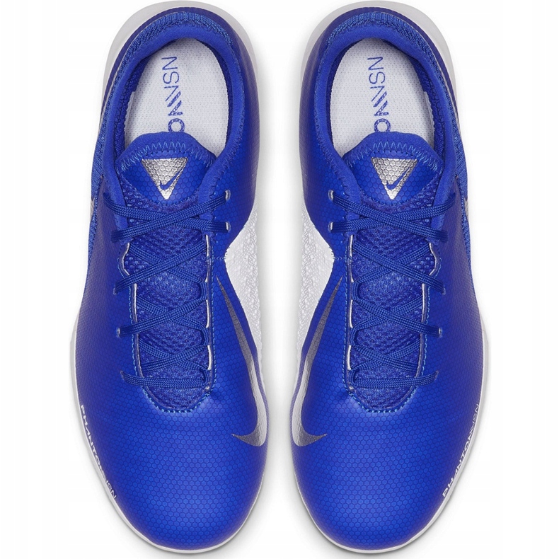 Nike Phantom Vsn Academy Ic Jr AR4345 410 chaussures de football multicolore bleu 1