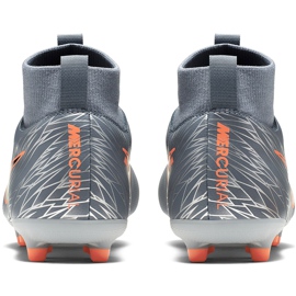 Nike Mercurial Superfly 6 Academy Mg Jr AH7337 408 chaussures de football multicolore gris 4