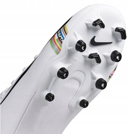 Nike Mercurial Superfly 6 Academy Mg Jr AJ3111 109 chaussures de football multicolore blanche 5