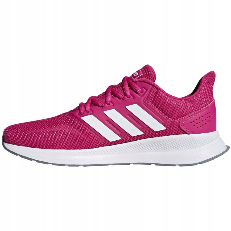Chaussures running femme adidas Runfalcon rose F36219 1