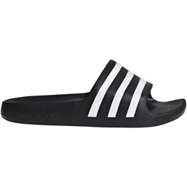 Chaussons Adidas Adilette Aqua K noirs pour enfants F35556 le noir 2