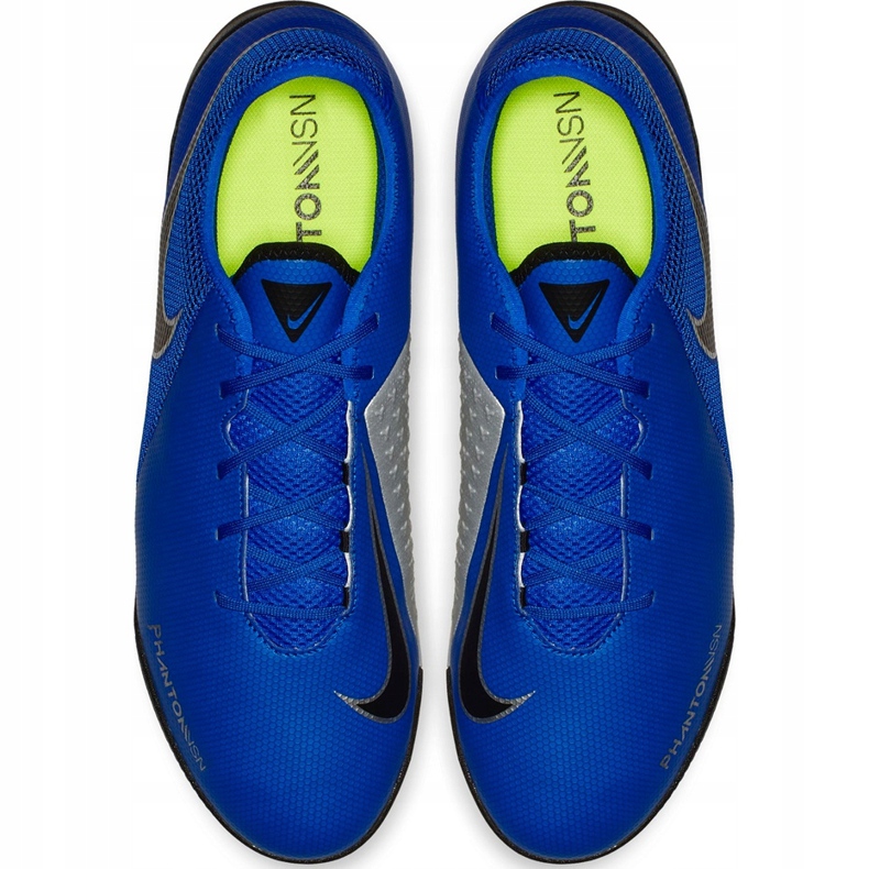 Chaussure de football Nike Phantom Vsn Academy Tf AO3223 400 bleu bleu 1
