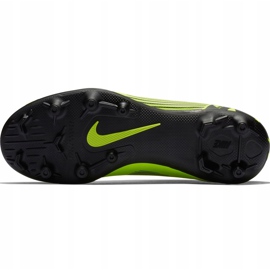 Chaussure de football Nike Mercurial Vapor 12 Club Mg Jr AH7350 701 multicolore vert 5