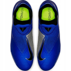 Chaussure de football Nike Phantom Vsn Pro Df Fg AO3266 400 bleu 1