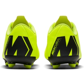 Nike Mercurial Vapor 12 Academy Mg Jr AH7347 701 chaussures de football multicolore jaune 4