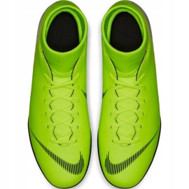 Nike Mercurial Superfly X 6 Club Ic AH7371 701 chaussures de football multicolore vert 2