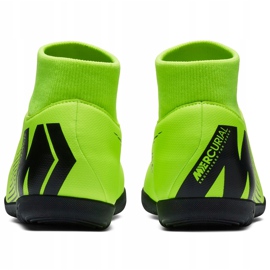 Nike Mercurial Superfly X 6 Club Ic AH7371 701 chaussures de football multicolore vert 4
