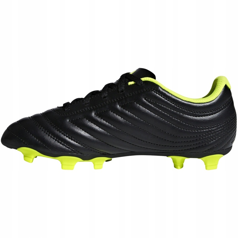 Adidas Copa 19.4 Fg Jr chaussures de football noir jaune D98088 multicolore 1