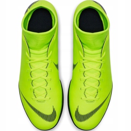 Nike Mercurial Superfly 6 Club Tf AH7372 701 chaussures de football multicolore vert 2