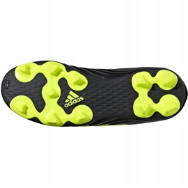 Adidas Copa 19.4 Fg Jr chaussures de football noir jaune D98088 multicolore le noir 3
